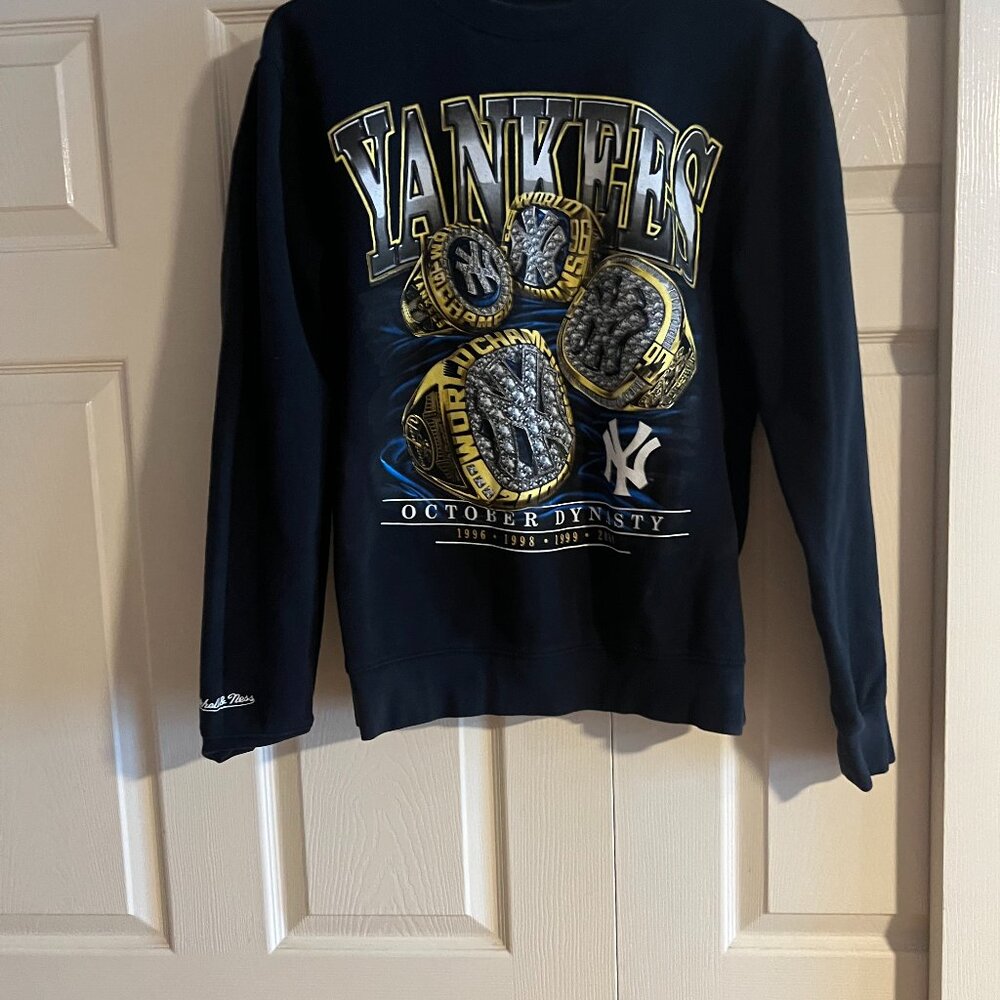 New York Yankees original 90's sweatshirt October Dynasty 1996-1998-1999-2000